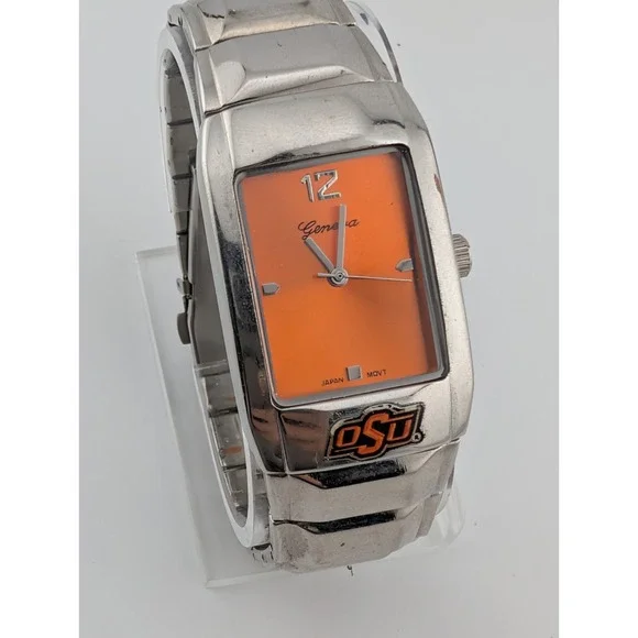 Geneva Men's Oklahoma State Watch 27mm Case 8