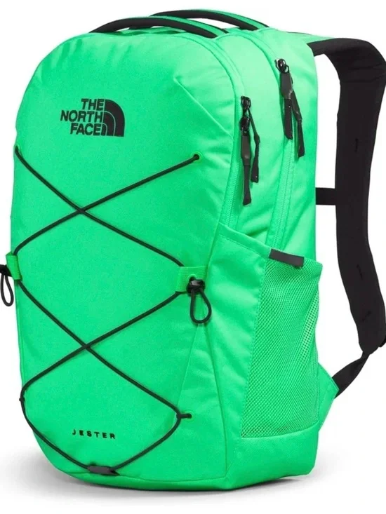 The North Face Jester Backpack in Neon Green