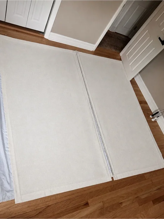 84” Blackout Lauren Ralph Lauren Pair of Cream Curtains
