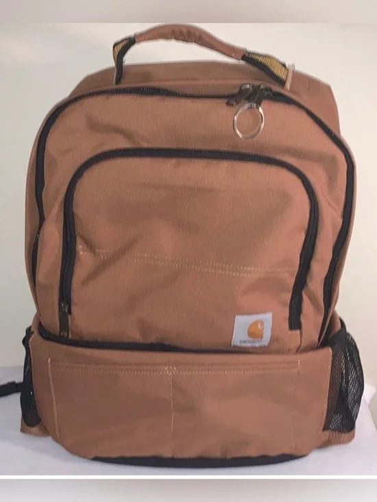 CARHARRT BRAND NEW INSULATED 24 CAN TWO COMPARTMENT COOLER BACKPACK