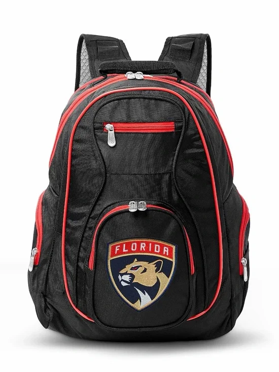 Florida Panthers NHL hockey MOJO Black Premium Backpack