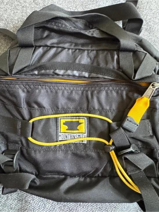 Black and Yellow Men's Backpack