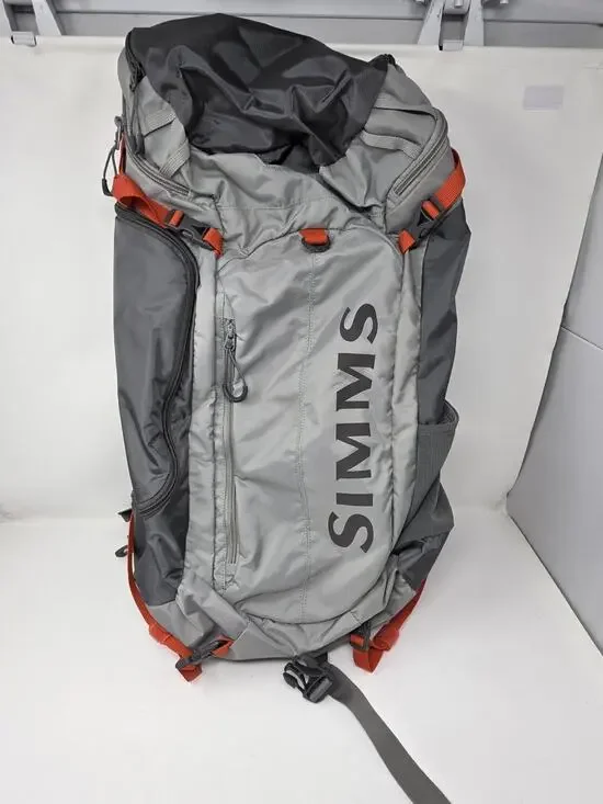 Simms Waypoints Backpack Aluminum Frame Gunmetal Hiking,outdoor Excell Condi