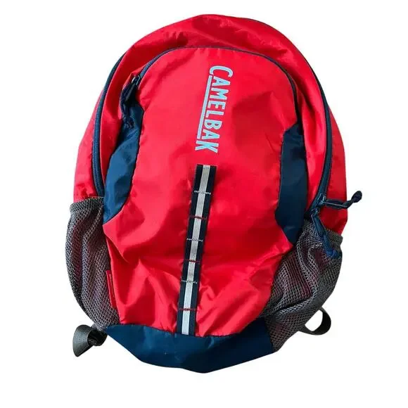 CamelBak Scout 14L Backpack Kids Small Hydration Pack Red Blue Mesh Adjustable