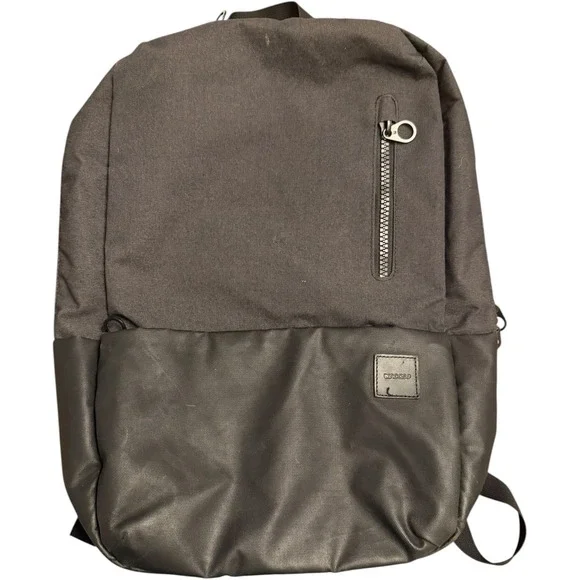 Incase Laptop Backpack Black Canvas Tech Bag School Work Travel Good‎