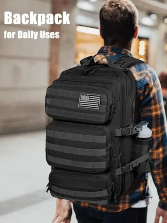 50L Military Tactical Backpack Large Day Backpack