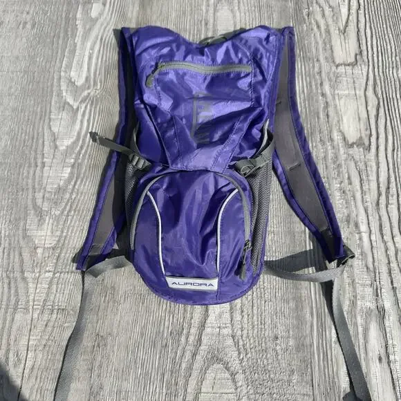 CamelBak Aurora Hydration Pack Purple Backpack Water Reservoir Hiking No Bladder