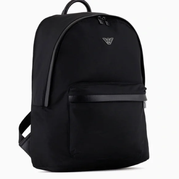 Emporio Armani RECYCLED NYLON BACKPACK New With Tags