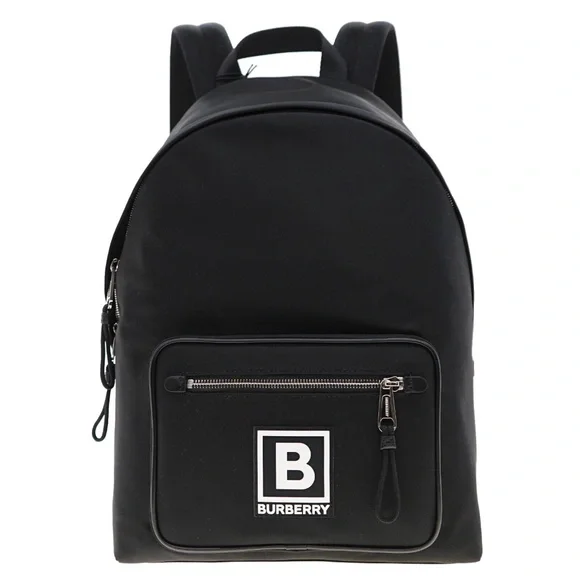 Burberry Abbeydale Backpack Black Nylon New