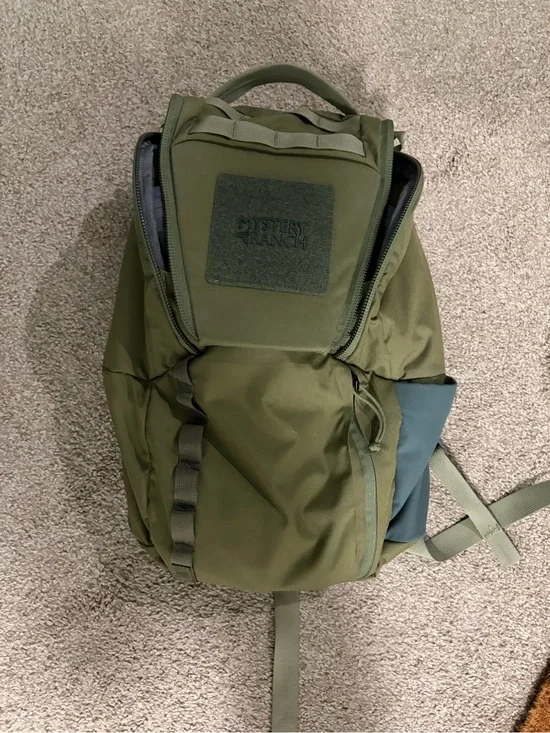 MYSTERY RANCH Olive Green Everyday Tactical Backpack with Side Pocket