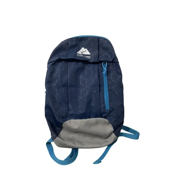 Ozark Trail 10 Liter Day Pack Blue Navy Grey‎ Hiking Backpack TB2791-10L
