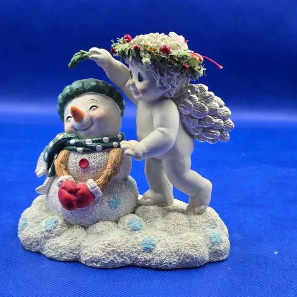 Dreamsicles I Love You Snow Much Kristin Haynes Cherub Snowman Figurine 20506