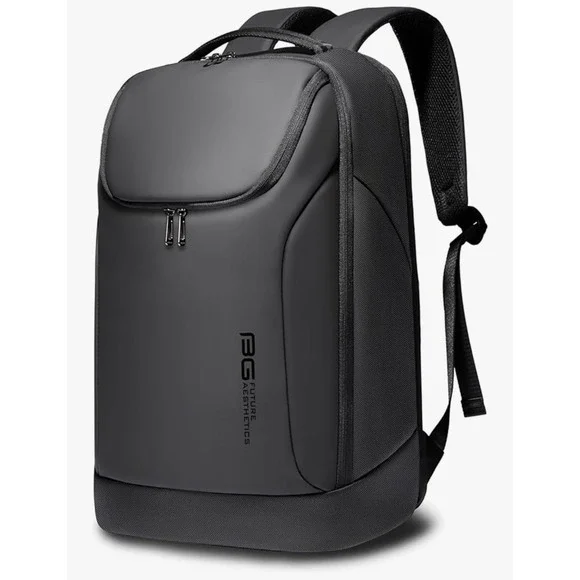 BG AESTHETICS Backpack Black Water Resistant Laptop Bag Travel‎ Work School
