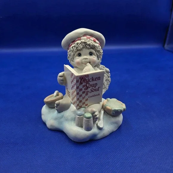 Dreamsicles Chicken Soup for the Soul Cookbook Cherub Angel Figurine 11770 2000