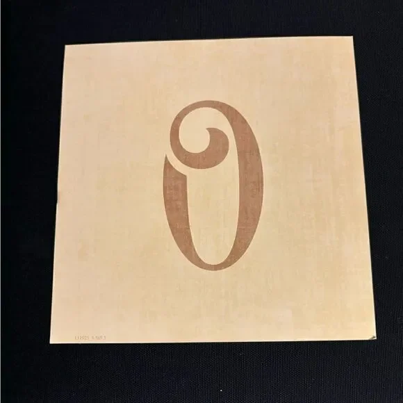 5.5” NEW! “O” Square Monogram Letter Print Ready to be Framed Print Only