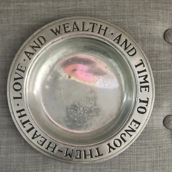 Wilton Silver Decorative Plate