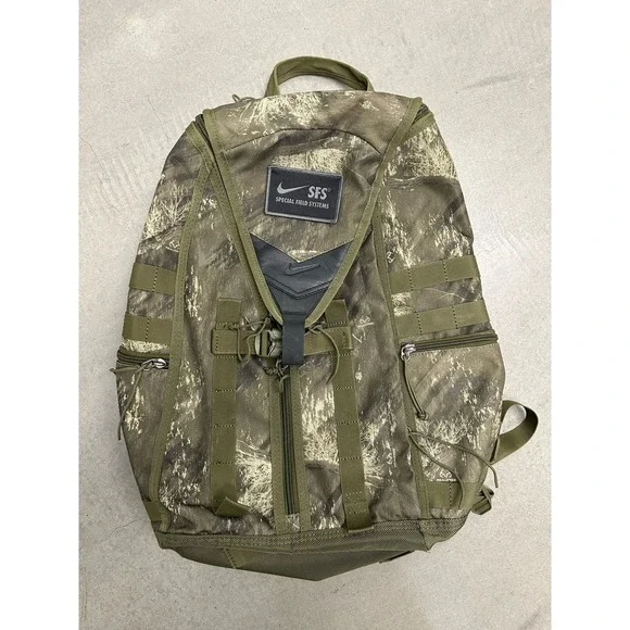 Nike SFS Recruit Realtree Camo 30L Tactical Training Backpack Green Rare