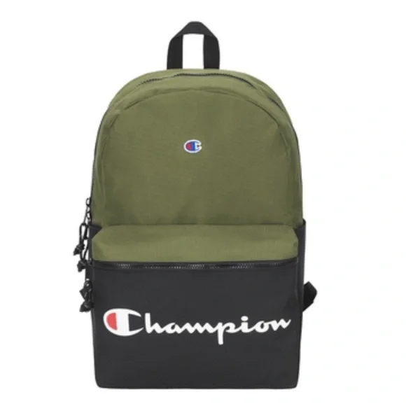 NEW Unisex Champion Green and Black Backpack