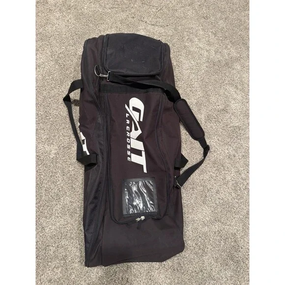 Gait Lacrosse Black Bag with Shoulder Strap Great Condition