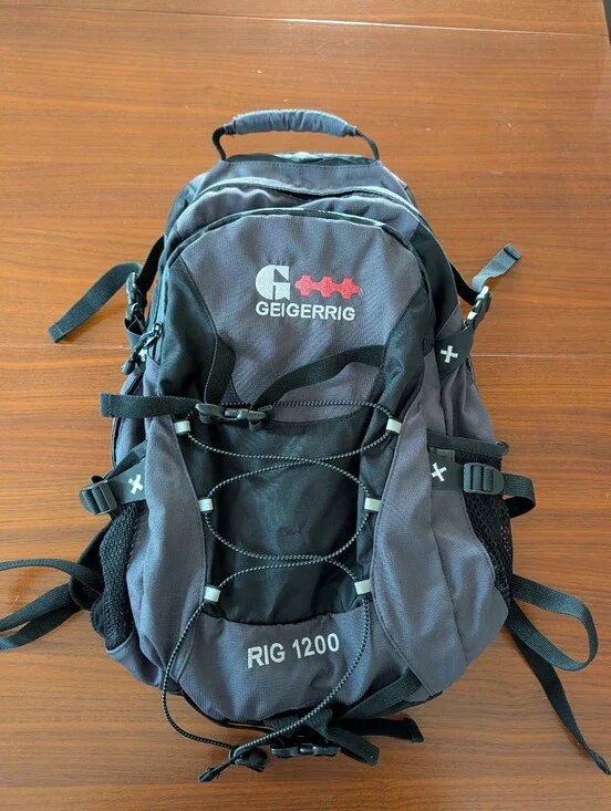 Geigerrig Rig 1200 Nylon Backpack Hydration Pack No Pouch Pre Owned