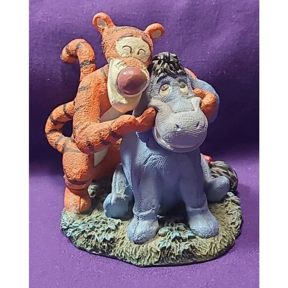 Simply Pooh ‘So This Is What Smiling Feels Like” Disney Tigger & Eeyore Figurine