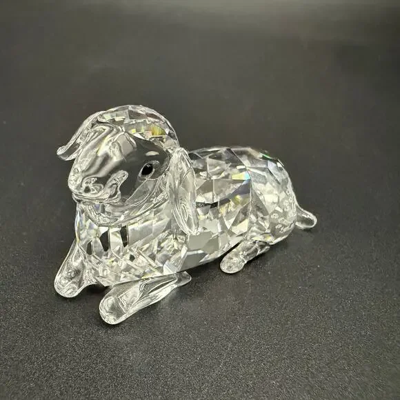 Swarovski crystal Mother Sheep Lying figurine The Peaceful Countryside Austria