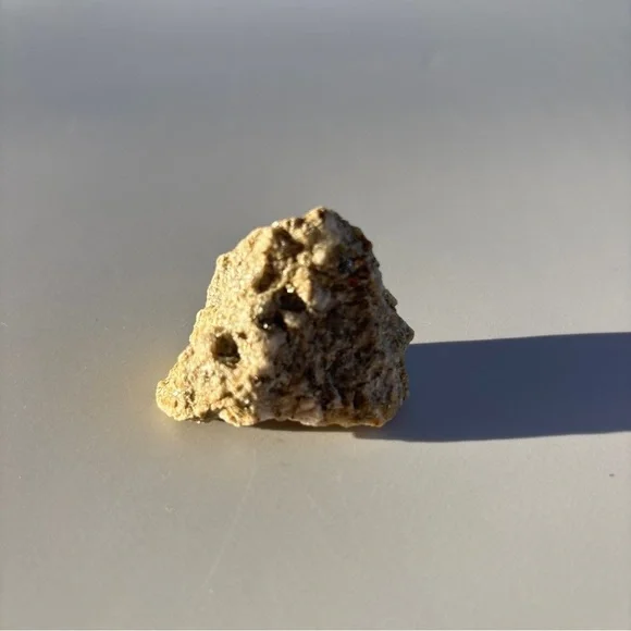 Raw Mineral Specimen with Silver Shimmer