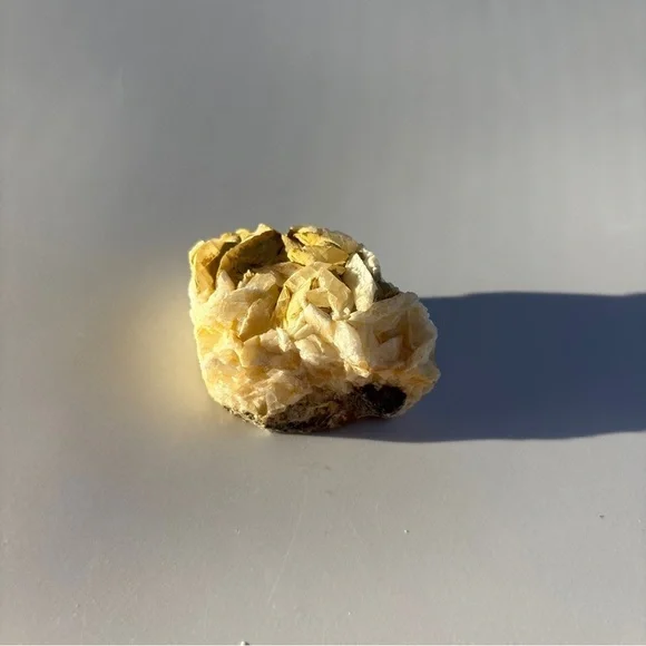 Yellow Calcite Cluster | Raw Mineral Specimen