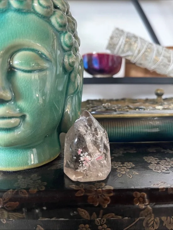 Beautiful Lodhi Quartz Crystal Point