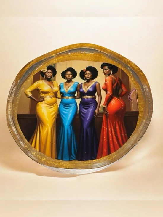 NORE’S NOVELTIES Single Ashtray-styled Handcrafted Coaster “CLASS AND STYLE”