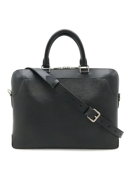 Louis Vuitton Epi Oliva Briefcase Business Document Purse 2-Way Shoulder