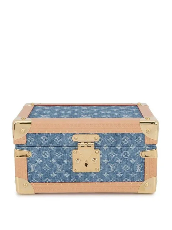 Louis Vuitton Box Monogram Coffret Tresor 24 Case Handbag