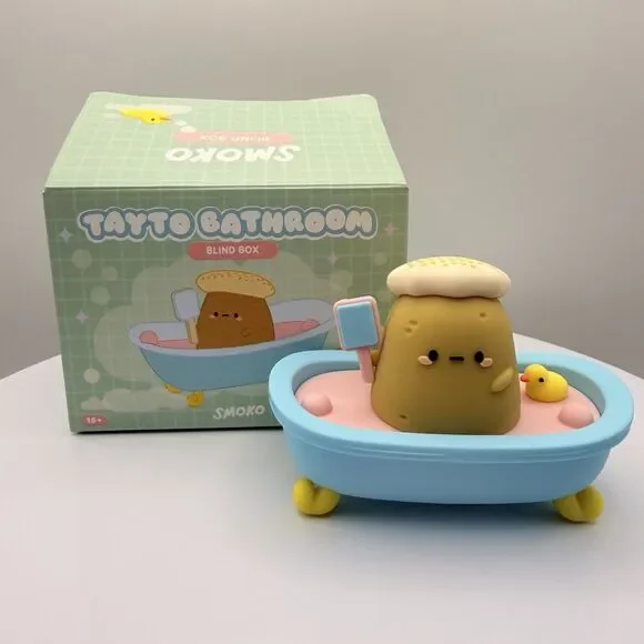 Smoko Tayto Bathroom Blind Box Figure - Confirmed Tayto Bath