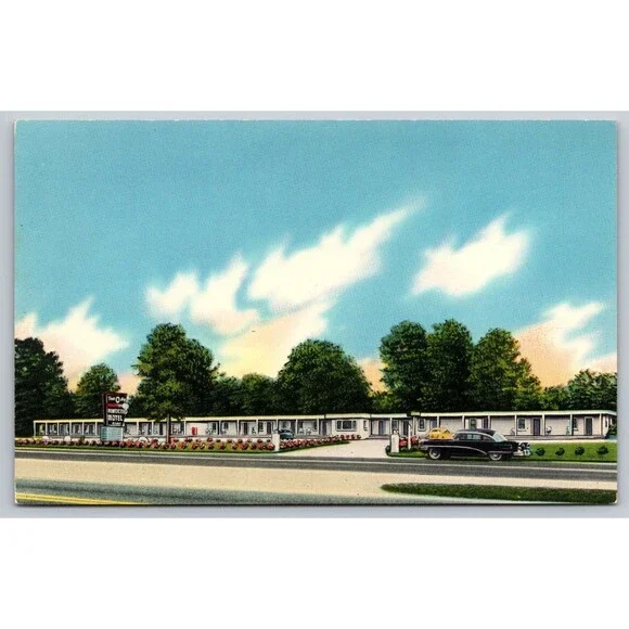 Vintage Postcard Monticello Motel Ulmers SC South Carolina US Highway 301 321