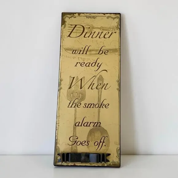 Metal Decorative Wall Plaque Sign