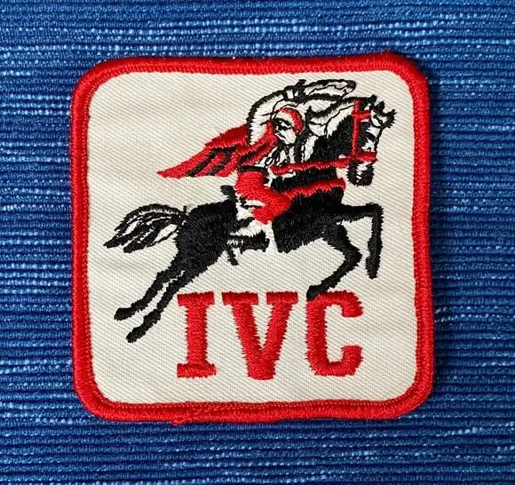VTG IVC Imperial Valley College California Advertising Patch Old Arab Logo 87B