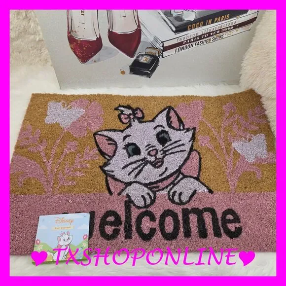 💗🌺Disney Marie Aristocat Door Mat 18x28💗🌺
