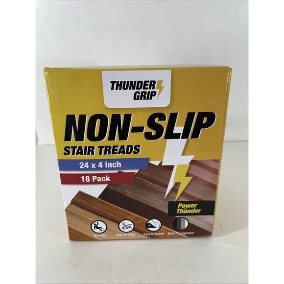 Clear Non-Slip Stair Treads 24