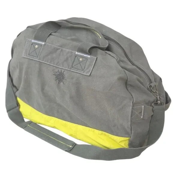 Vintage GAP DUFFEL BAG HUGE Shoulder Strap ODG Army Green Military Grunge