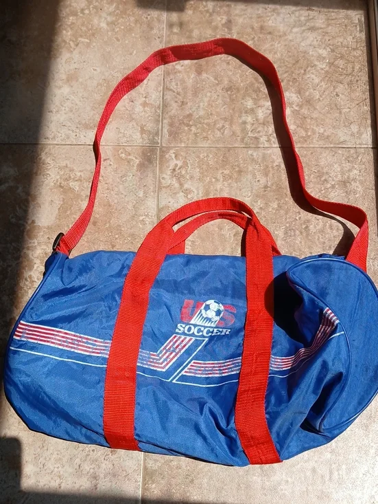 Vintage US Soccer Duffel Bag