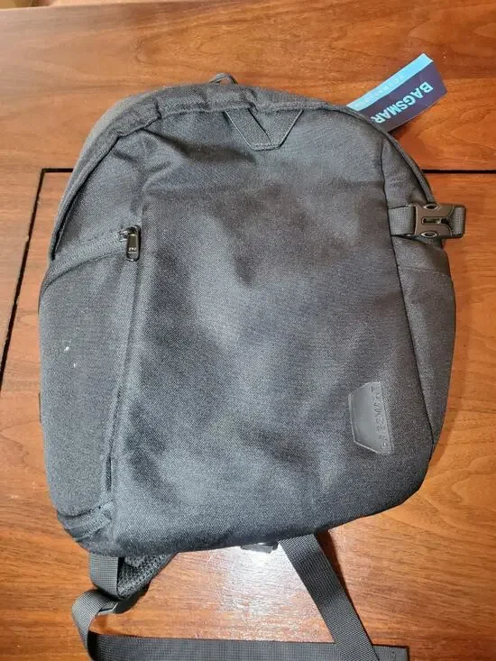 BAGSMART Laptop Backpack Black Unisex Travel School Business Fits 15.6
