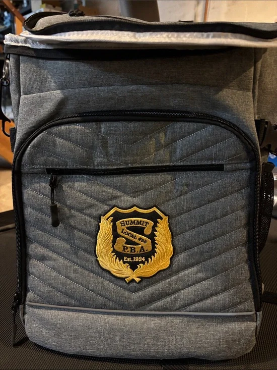 Summit P.B.A. Insignia Grey Men's Cooler Bag