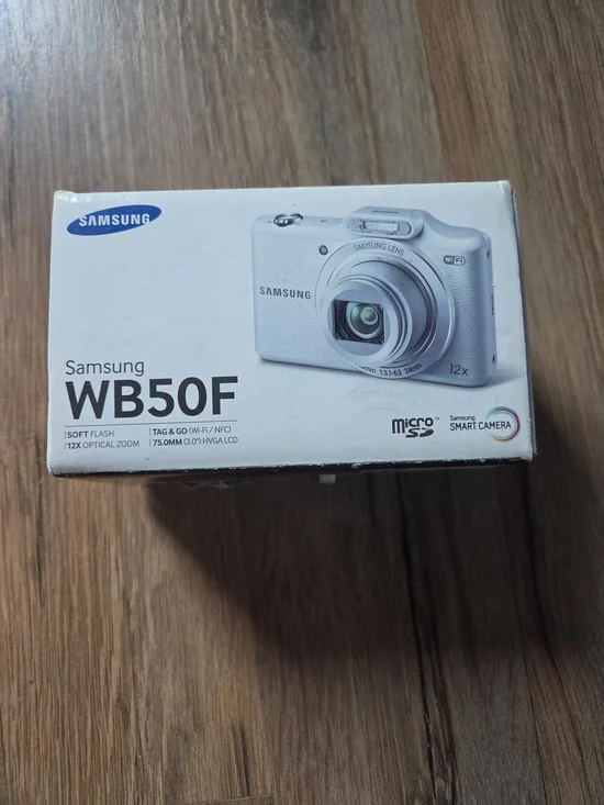 Samsung WB50F Compact Digital Camera - White