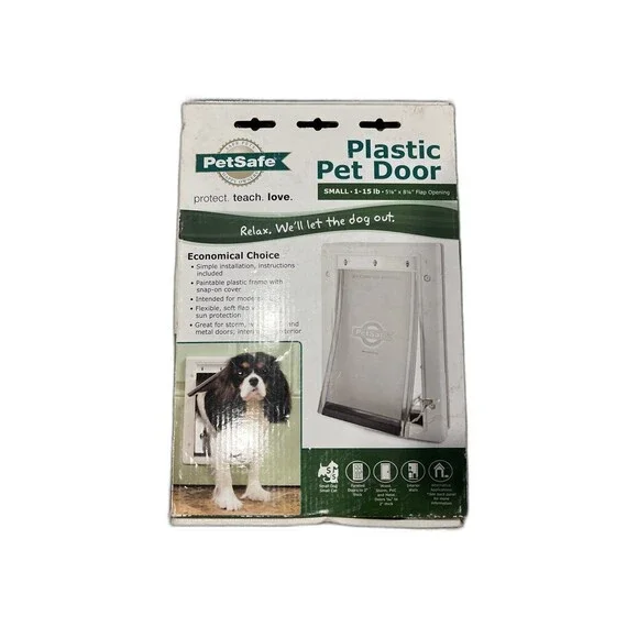 Pet safe Plastic‎ Pet Door White