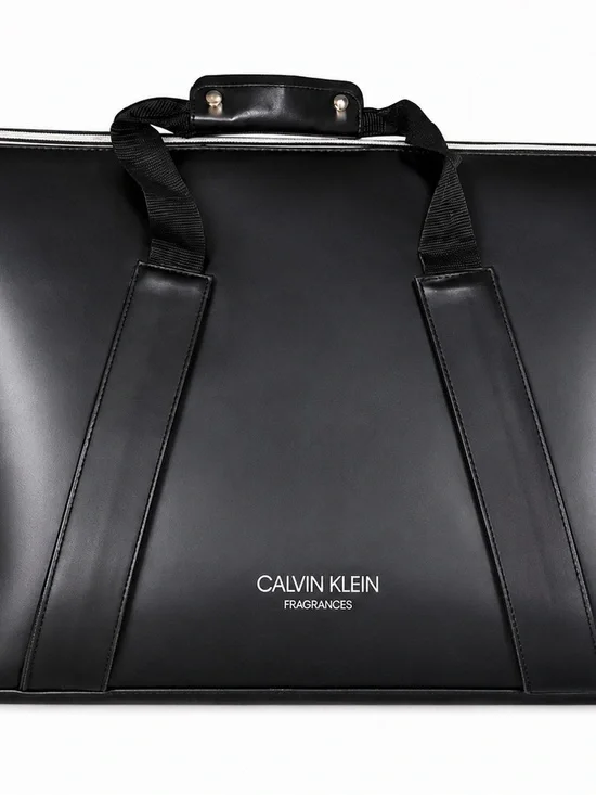 Calvin Klein Fragrances Black Weekender Travel Tote Bag Large