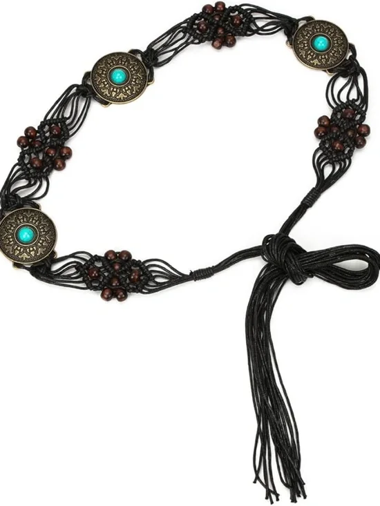 Women's Tassel Knotted Bohemian Style Belt