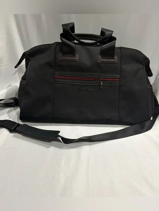 Robert Graham Leclerc II Weekender Bag Shoulder Strap Black NWOT $498