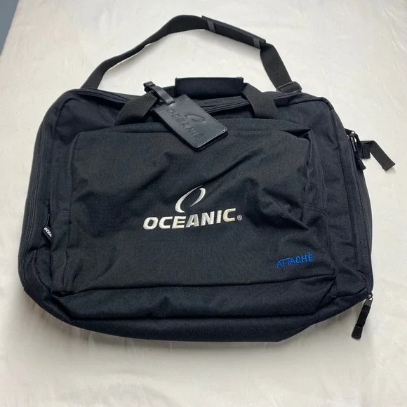 Oceanic Attaché Convertible Backpack Briefcase Scuba Regulator Travel Bag Black