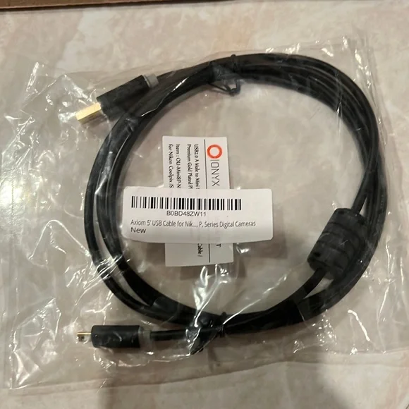 NWT USB Camera Transfer Data Charger Charging Cable Cord for Nikon Coolpix