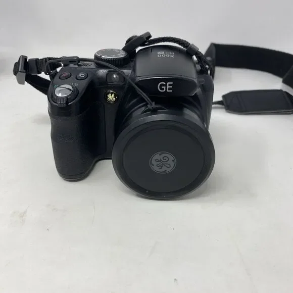 General  Electric Power PRO X600 Camera 14.1 MP Camera Black + Charger Tested!!.